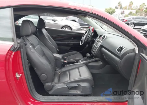 2007 Volkswagen Eos 2.0T из США, поврежденный, VIN WVWBA71F67V032952